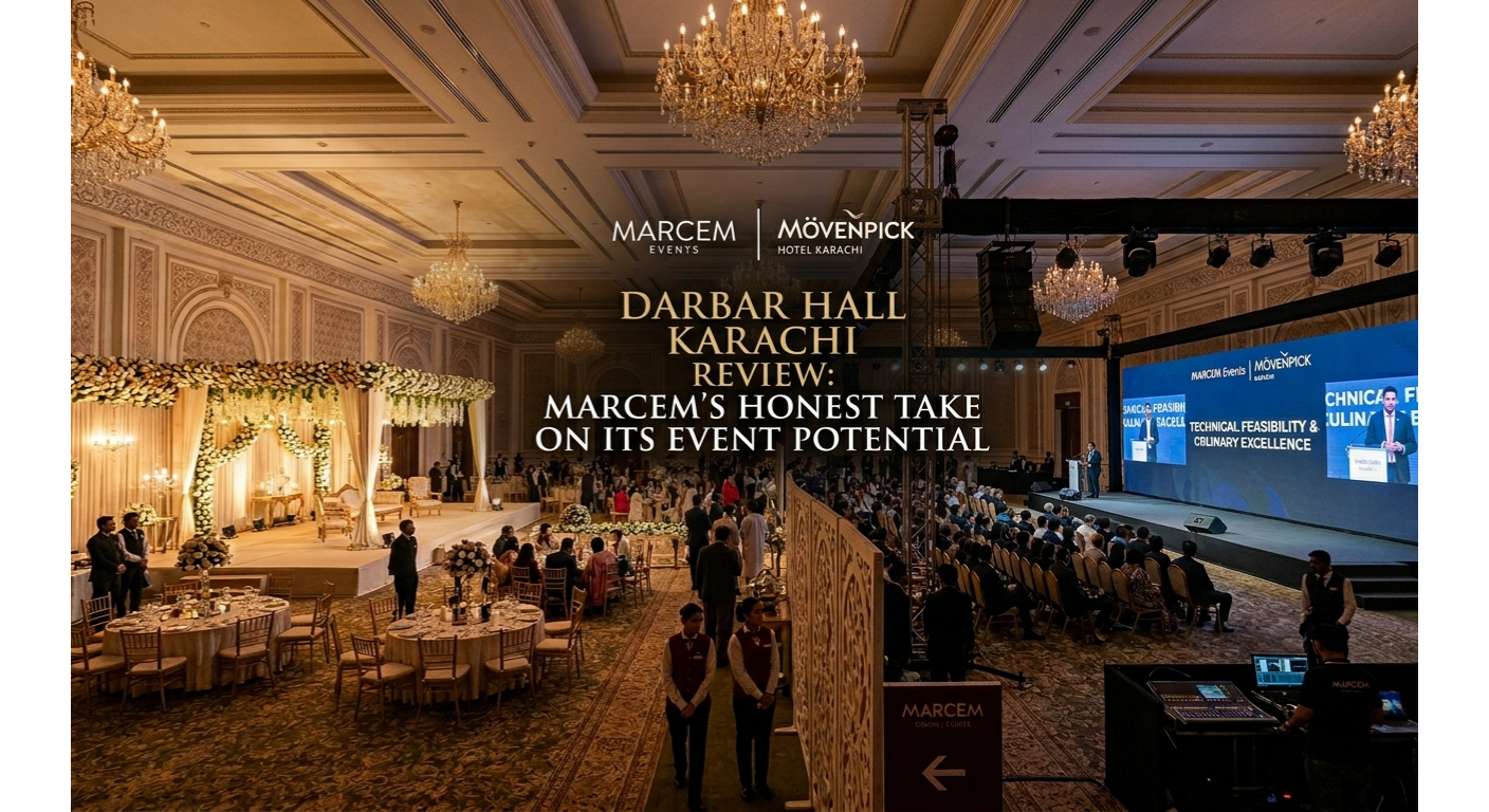 Darbar Hall Karachi Review: MARCEM’s Honest Take on its Event Potential
